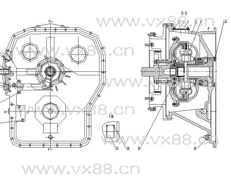 变矩器总成 52C0029