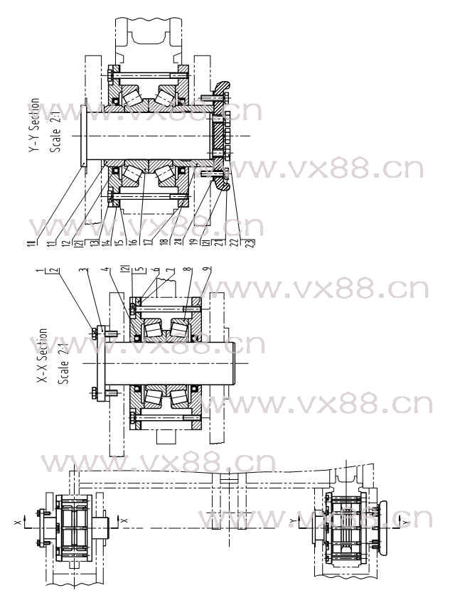 铰接总成 30E0048
