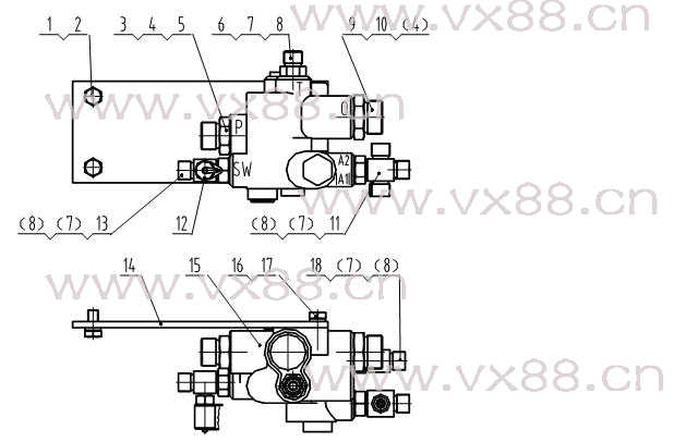 充液阀总成 45C0023