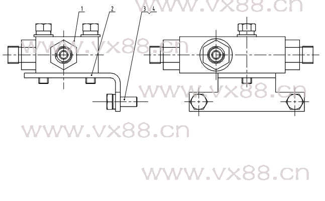 减压阀安装总成 44C0039