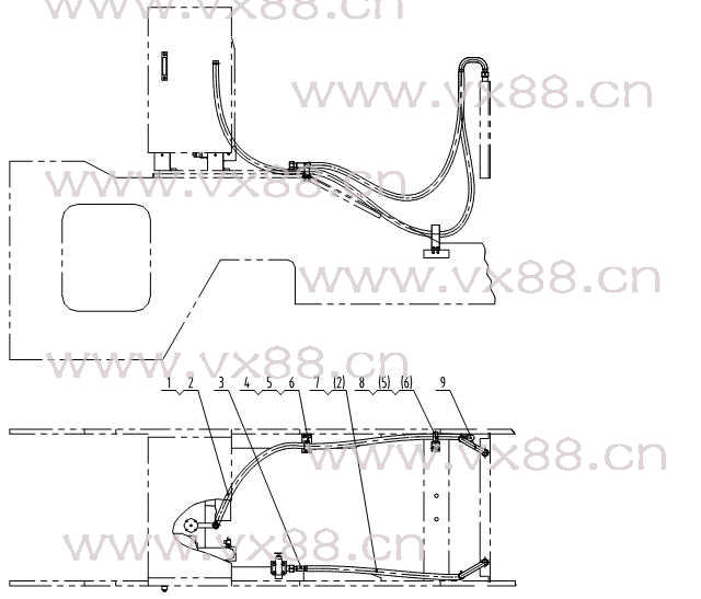 散热管路 00C0256