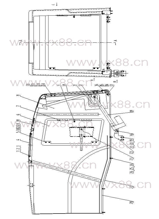 发动机罩总成1 44E0071