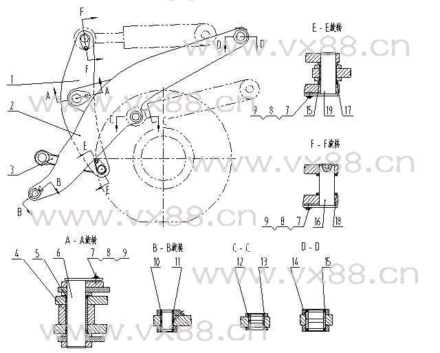 工作装置 32E0076