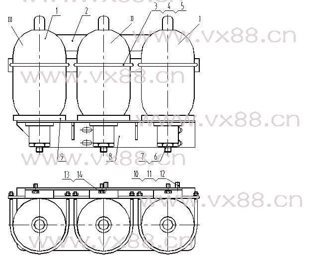 蓄能器总成 45C0031