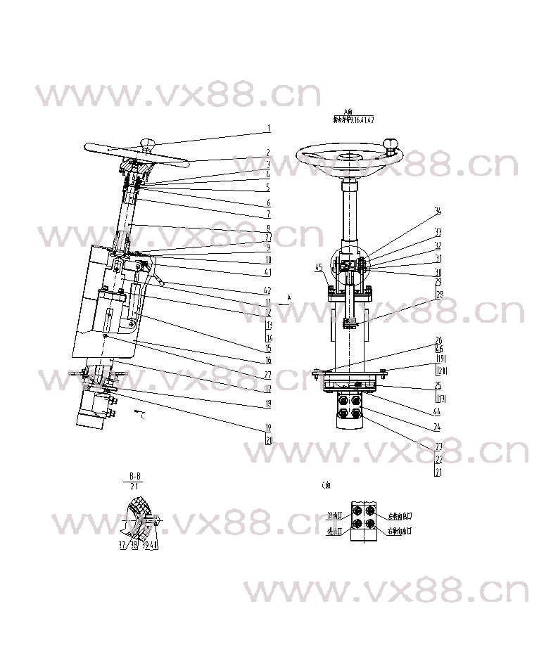 方向机安置总成 10E0021