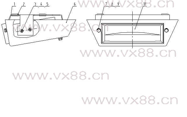 收放机总成 46C0745